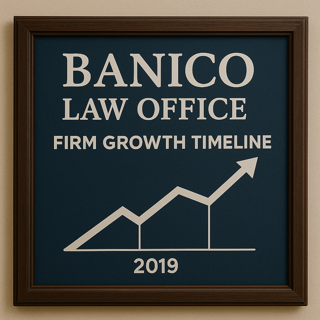 Firm growth timeline